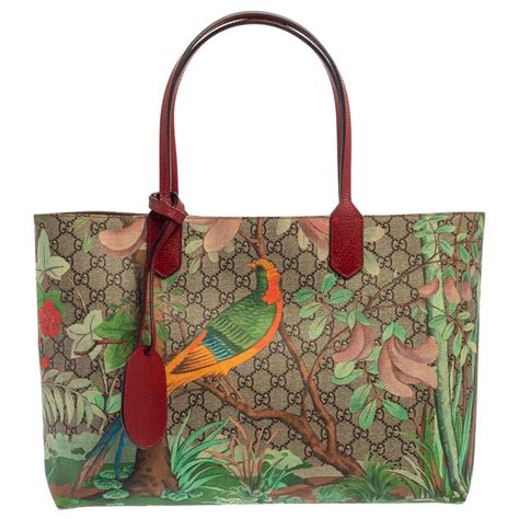 gucci tian garden tote